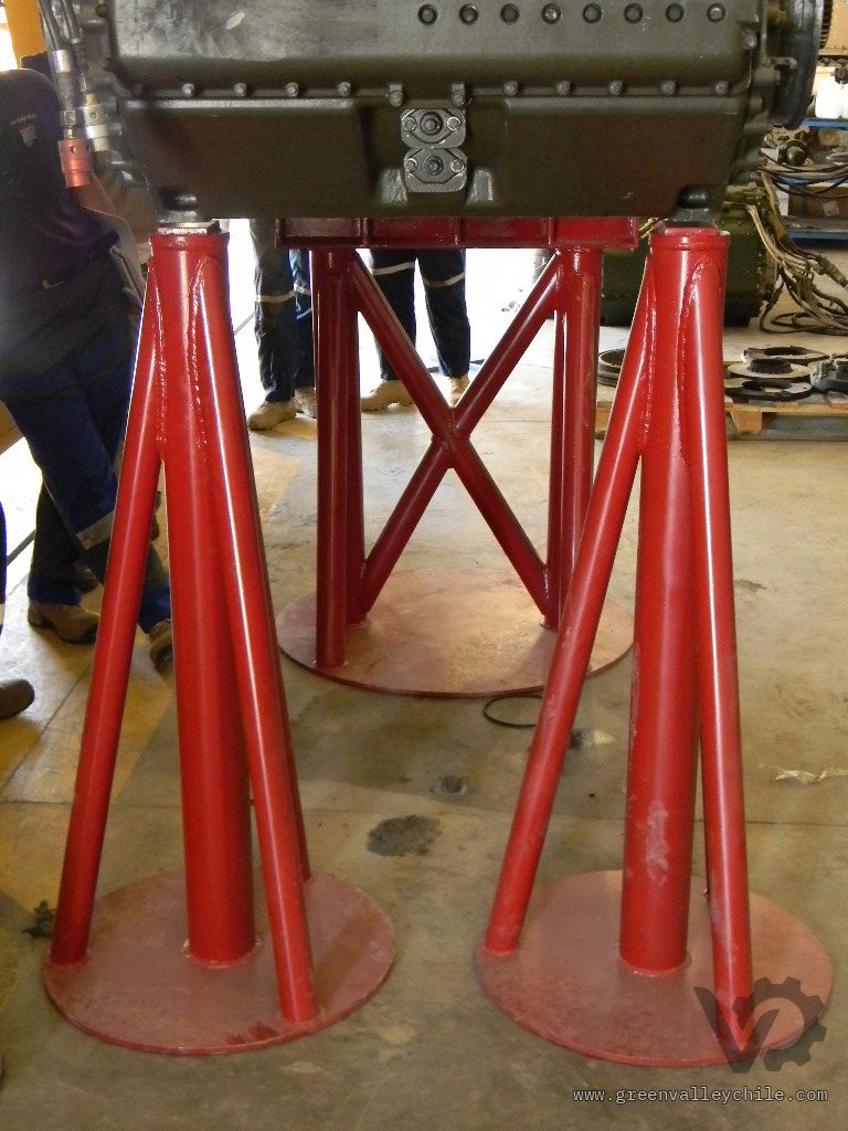 Pieza reparada en taller